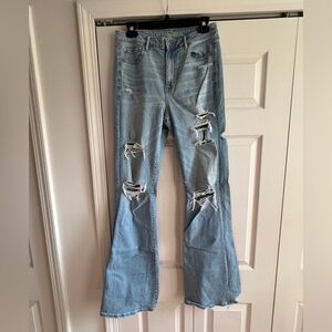 American Eagle Super Hi-rise Flare 10 XLONG